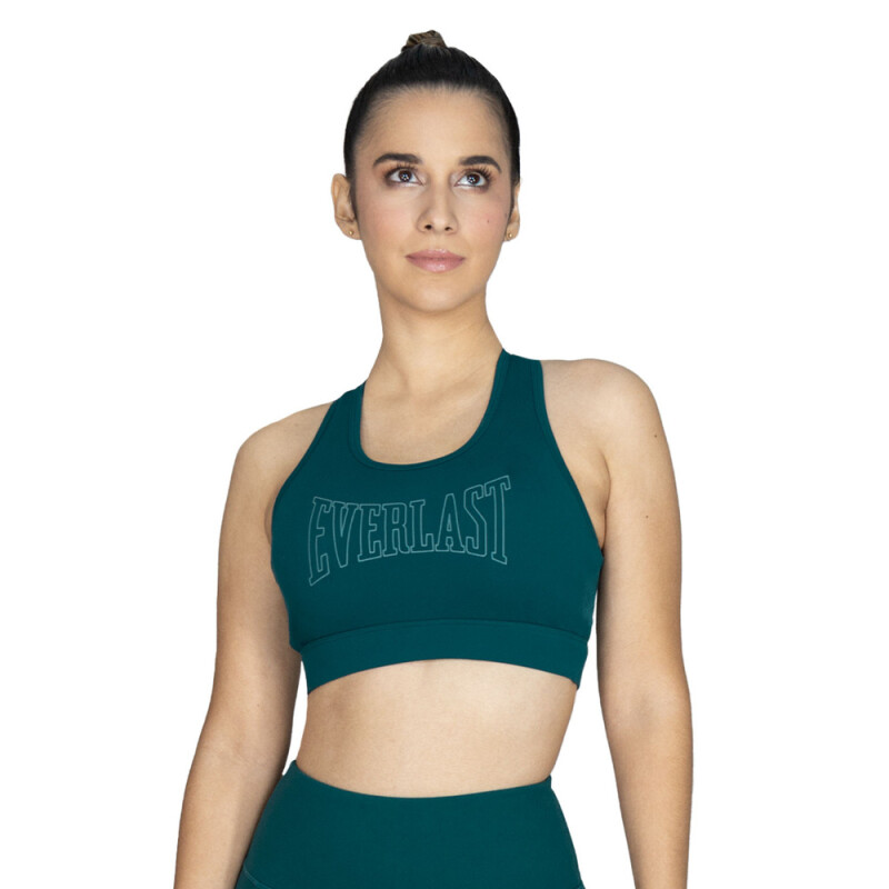 BRA FEM POLY/SPX EVERLAST RACERBACK GN W6 VERDE