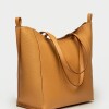 Shopper Cadiz en cuero graneado Cuoio