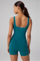 Enterizo On-The-Go 4 Mujer Green Abyss/Classic White