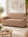FUNDA SOFA 2 CUERPOS TAUPE
