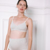 Culotte Maternal Lana – Suave Para Embarazo y Postparto Gris Melange