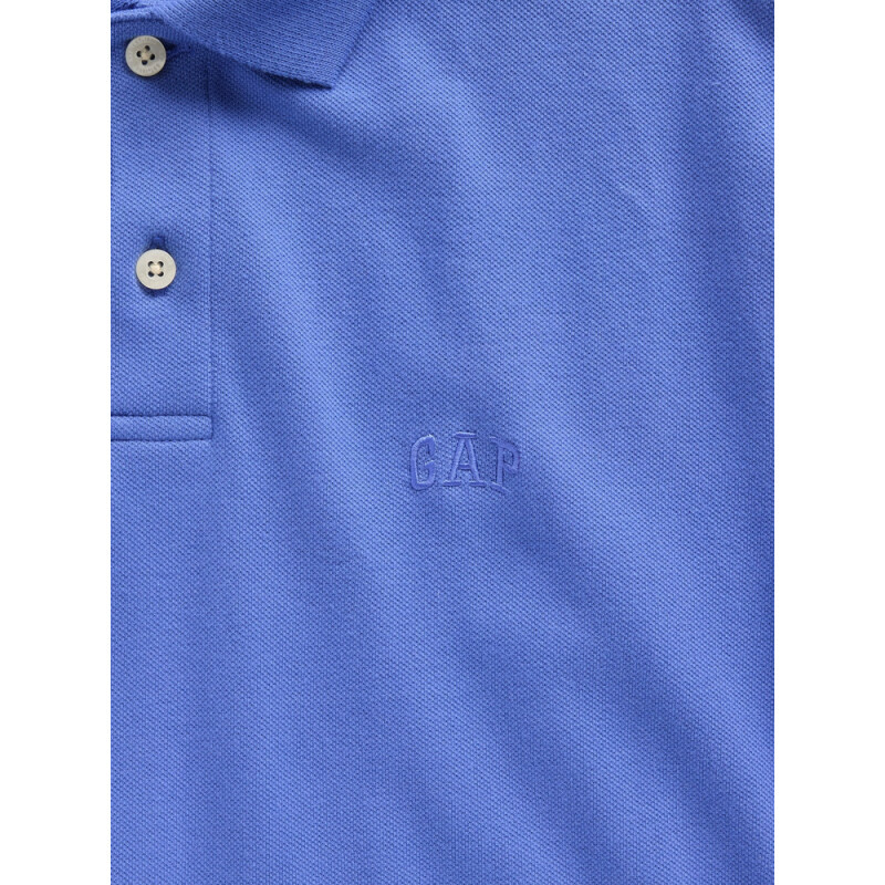 F-LOGO PK POLO CABANA BLUE 602
