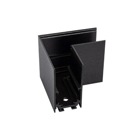 Adaptador Esquinero Horizontal para Riel Magnético G2 para Adosar Esquinero Horizontal Para Riel Magnético G2 De Adosar Negro