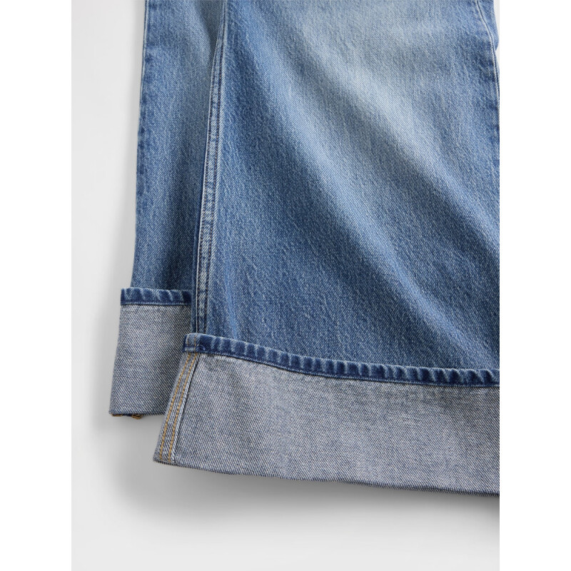 PO BAGGY - CUFF MED MEDIUM WASH