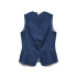 VMMINDY SL DENIM WAISTCOAT SI332 Dark Blue Denim