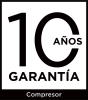 10 años de garantía compresor
