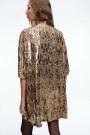 VESTIDO LENTEJUELAS Oro