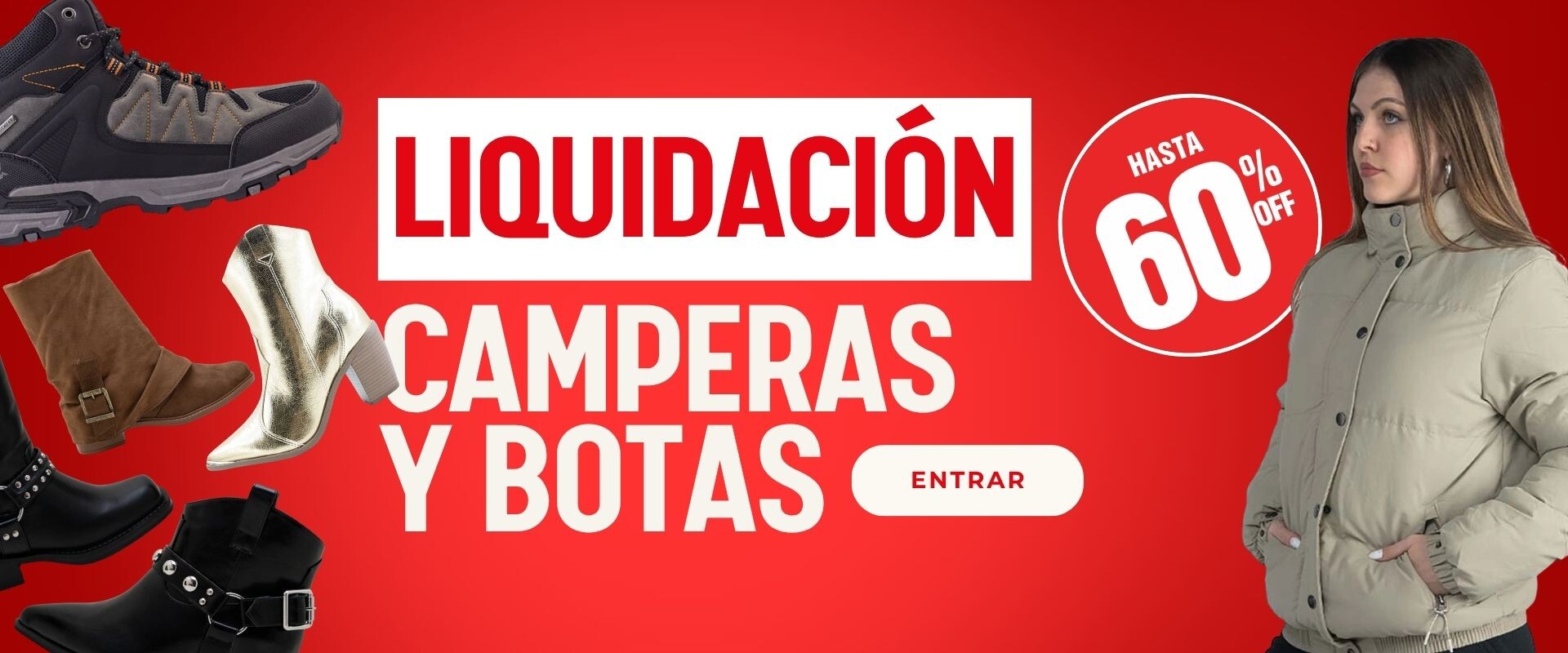 LIQUIDACION CAMPERAS Y BOTAS