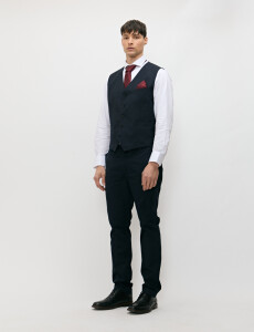 470699 CHALECO VESTIR HARRINGTON LABEL Azul Oscuro