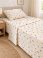 JUEGO SABANAS ESTAMPADA 1 PLAZA MULTICOLOR