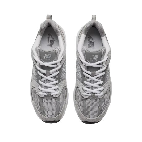 Championes New Balanace Mr530 - Dark Grey & White Dark Grey & White