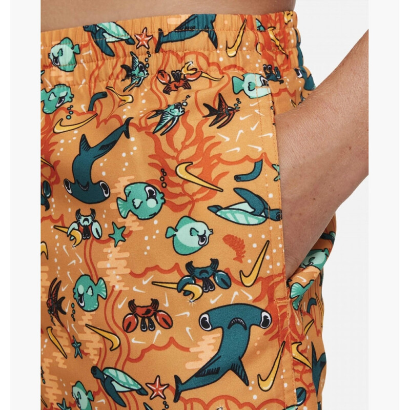 8" VOLLEY SHORT KUMQUAT KUMQUAT