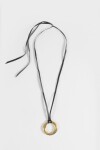 Collar cordón dije acero O dorado