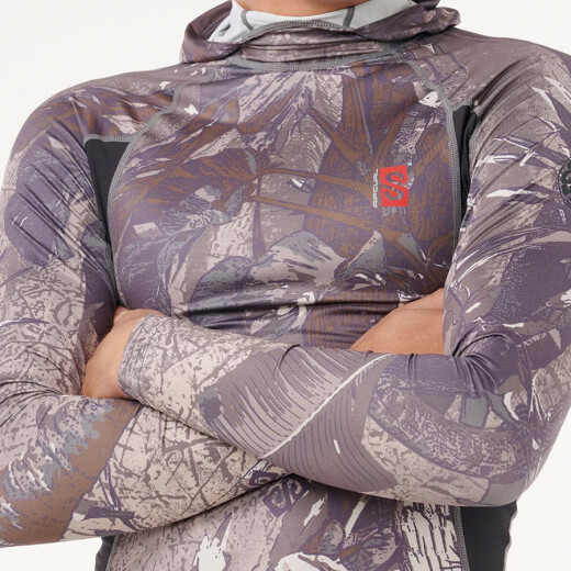 Lycra Rip Curl Search Upf Perf Hood - Multicolor Lycra Rip Curl Search Upf Perf Hood - Multicolor