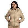 Campera Diadora Mujer Beige