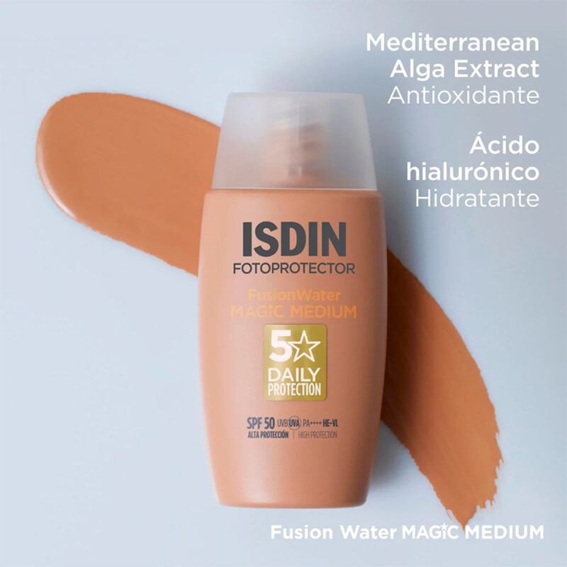 Protector Solar Isdin Fusion Water Color Spf 50+. 50 Ml. Protector Solar Isdin Fusion Water Color Spf 50+. 50 Ml.