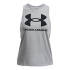UA W LIVE SPORTSTYLE TANK-GRY GRY-035