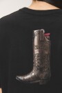 REMERA BOOTLIGHTER Negro