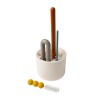 Set de cepillos limpia Biberones Cactus con base Boon MOD beige