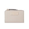 Small Leather Goods Mary Zip Around Card Case Cement Cemen