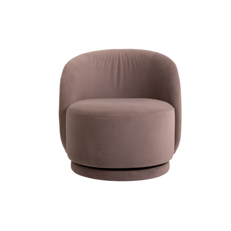 BUTACA GIRATORIA 1 CUERPO TELA NATURAL-BEIGE UMI BEIGE