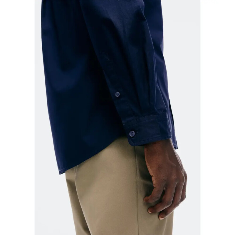 CAMISA ML MASC AZUL ESCURO