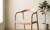 Silla de Comedor Madera natural Beige Bali - Origen Silla de Comedor Madera natural Beige Bali - Origen