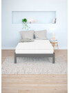 Estructura cama KILDEN 1 Plaza 90x200 gris osc Estructura cama KILDEN 1 Plaza 90x200 gris osc
