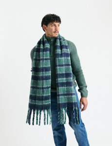 470587 SWEATER PUNTO MEDIO CIERRE HARRY Verde