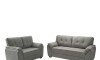 Juego De Living Sillones Sofá 2 Y 3 Cuerpos - Montana Gris