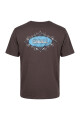 Remera O'Neill Coastline Gothic Marrón
