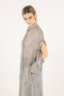 CAMISA LARGA Gris
