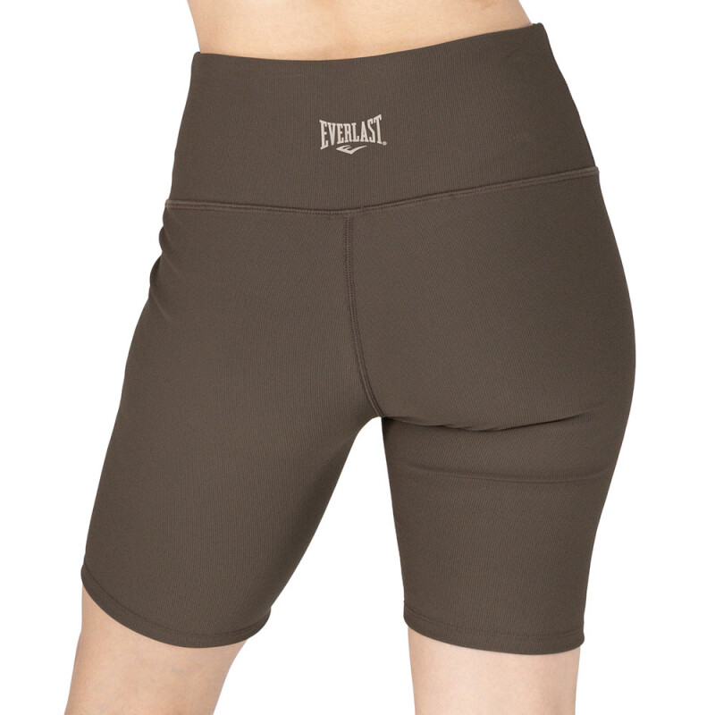 BIKER SHORT FEM POLY/SPX EVERLAST COFFEE BK W6 S BROWN