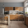 Kit de Cocina - 8 puertas 3 cajones - Apollo Blanco/Cinamomo