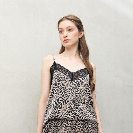 SHORT MARGARITA PRINTED Animal Print