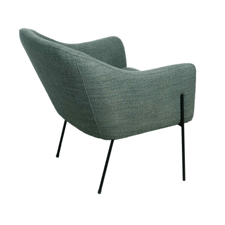 BUTACA TELA-Y-METAL VERDE BERNA VERDE OSCURO