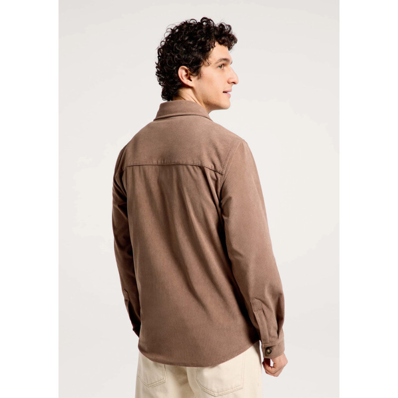 CAMISA ML MASC CAQUI
