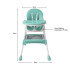 Silla De Bebe Para Comer Plegable Asiento 2 En 1 Arnes Cinturon Seguridad 3 Puntos Imback Color Turquesa Silla De Bebe Para Comer Plegable Asiento 2 En 1 Arnes Cinturon Seguridad 3 Puntos Imback Color Turquesa