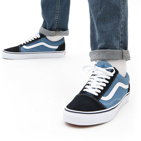 Championes Vans Old Skool Blue Navy