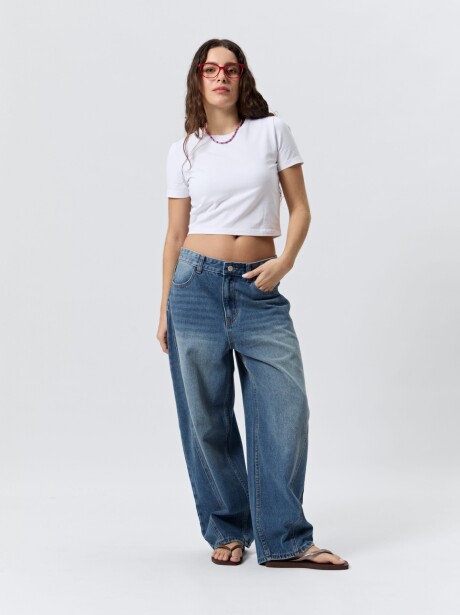 PANTALÓN DENIM BRUMA AZUL MEDIO