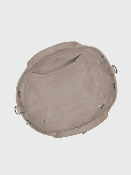 LONGCHAMP - LE ROSEAU, CARTERA DE MANO S Gris