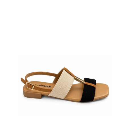SANDALIA PAROS COMBINADA Beige