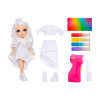 Rainbow High Muñeca Violeta con Kit de Aerógrafo, Rotuladores Arco Iris Lavables Rainbow High Muñeca Violeta con Kit de Aerógrafo, Rotuladores Arco Iris Lavables