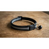 Collar Para Gato Ajustable Reflectivo Con Cascabel NEGRO