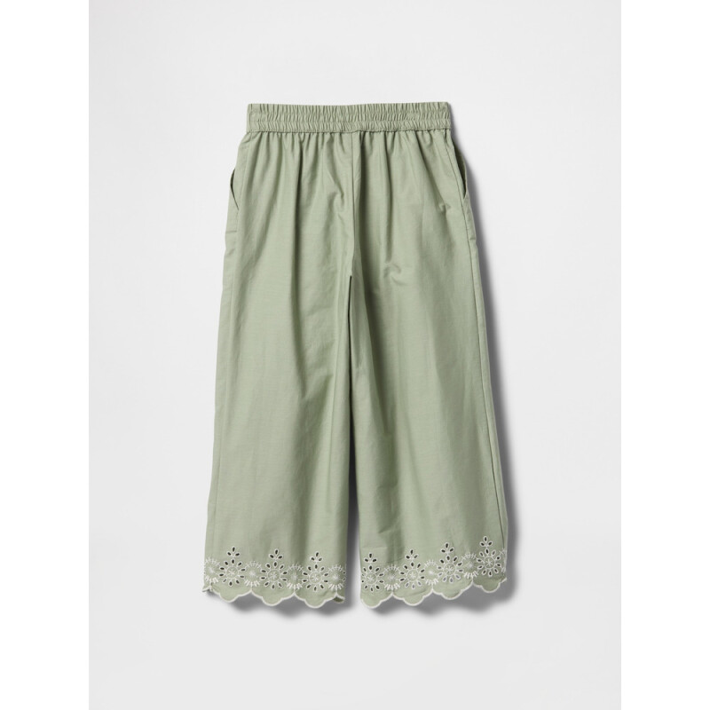 V-EYELET WOVEN BTM DESERT SAGE