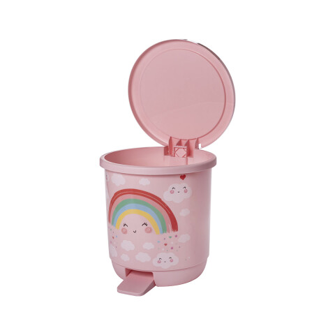 Basurero Infantil con Pedal 6,5 L ARCOIRIS 1