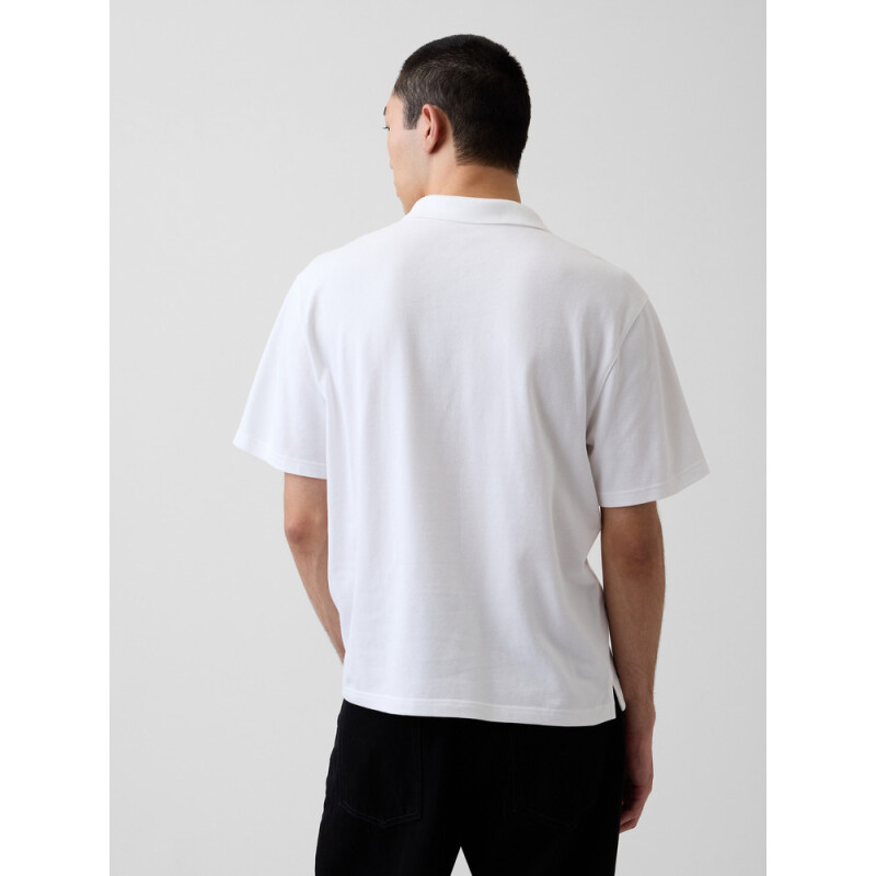 SS RELAXED POLO OPTIC WHITE V5