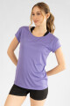 T-shirt piuma ver26 Soft lilac
