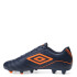 Championes de Fútbol 11 Infantiles Umbro Classico III HG Azul Marino - Anaranjado