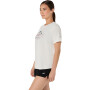 Polo Running Fujitrail Logo SS Top Mujer Cream